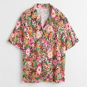 H&M Patterned Resort Shirt